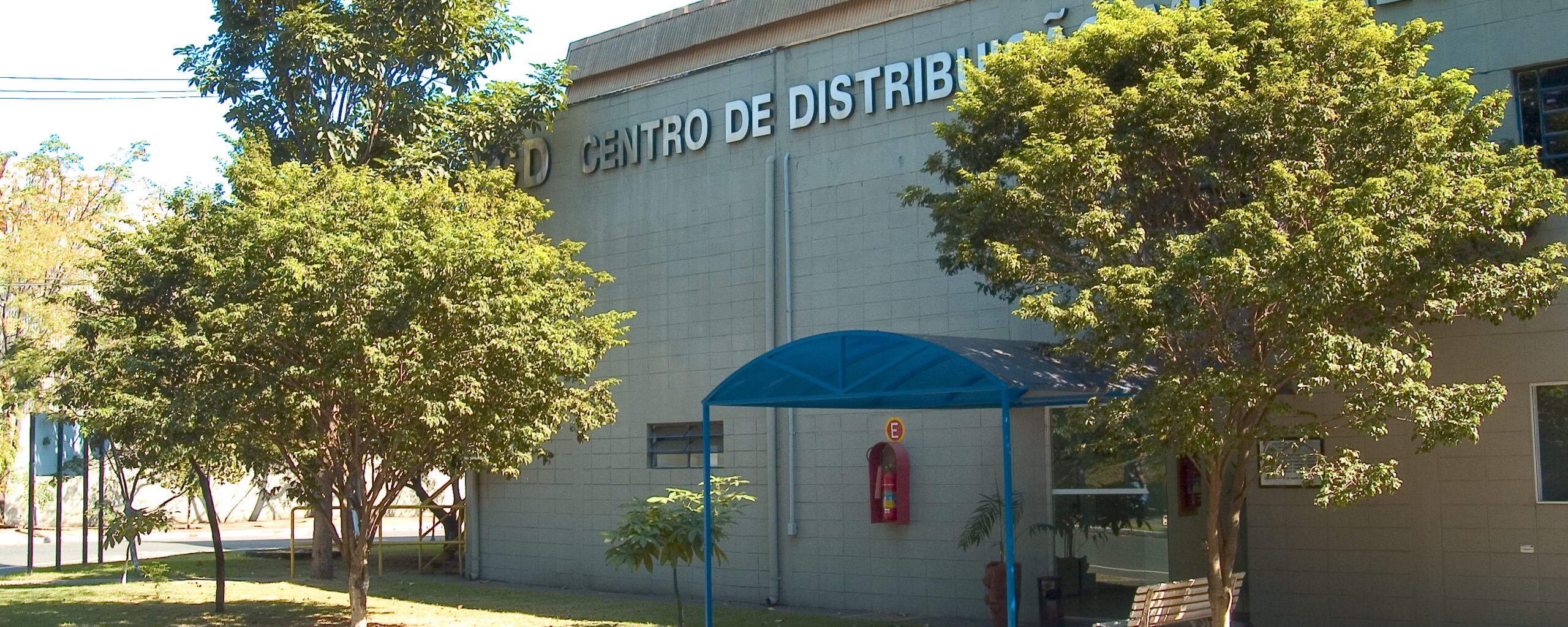 Fachada do Centro de Distribuição da Villares Metals